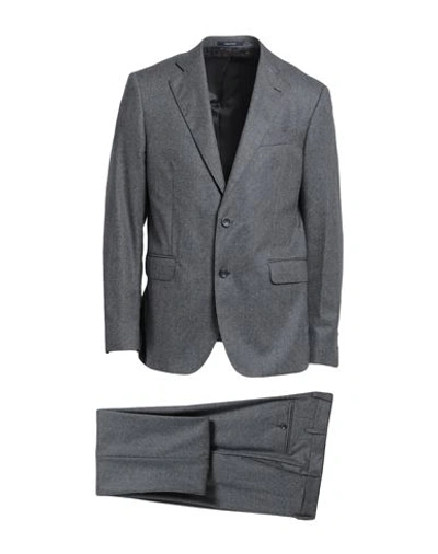 Angelo Nardelli Man Suit Grey Size 42 Wool