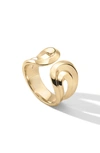 Cast The Fearless Muse Ring In 14k Yellow Gold