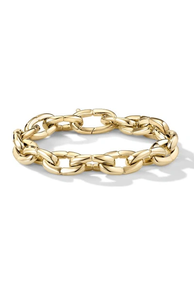 Cast The Brazen Chain Bracelet In 14k Yellow Gold