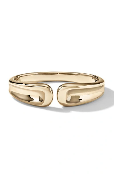 Cast The Uncommon Cuff Bracelet In 9k Yellow Gold