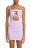 Nensi Dojaka Cutout Padded Corset Top In Lavendula