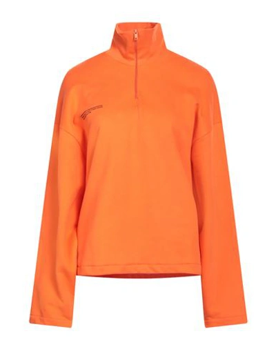 Pangaia Woman Sweatshirt Orange Size Xl Organic Cotton