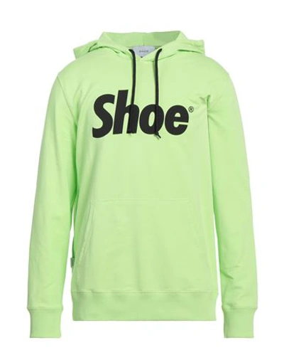 Shoe® Shoe Man Sweatshirt Acid Green Size Xxl Cotton, Elastane