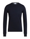 SSEINSE SSEINSE MAN SWEATER NAVY BLUE SIZE M COTTON