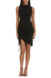 DONNA MORGAN FOR MAGGY RUCHED SLEEVELESS BODY-CON MINIDRESS