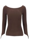 PALOMA WOOL PALOMA WOOL CANAL RIBBED KNIT SWEATER