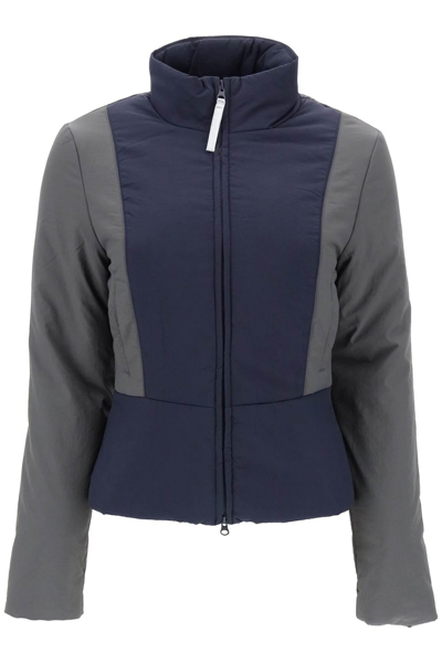 Paloma Wool Navy & Gray Nia Puffer Jacket In Multicolor | ModeSens