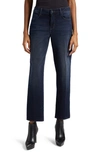 L Agence Marjorie Mid-rise Slouch Slim Straight Jeans In Maverick Mave