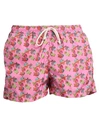Bastoncino Man Swim Trunks Pink Size 36 Polyester
