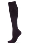 Memoi Women's Ultra Tech Knee High Socks In Black