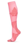Memoi Women's Ultra Tech Knee High Socks In Electric Pink