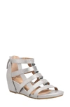 Söfft Rio Ii Strappy Wedge Sandal In Anthracite