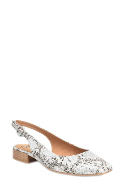 Söfft Endora Slingback Pump In Silver Metallic