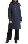Save The Duck Alkinia Coat In Blue Black