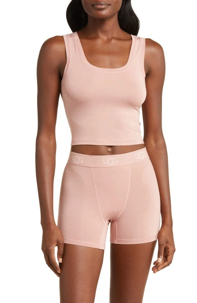 Ugg Adrianne Crop Tank In Blush