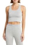 Ugg Adrianne Crop Tank In Grey Heather