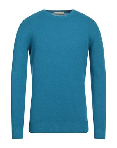 120% Lino Man Sweater Deep Jade Size Xs Cashmere, Virgin Wool In Green
