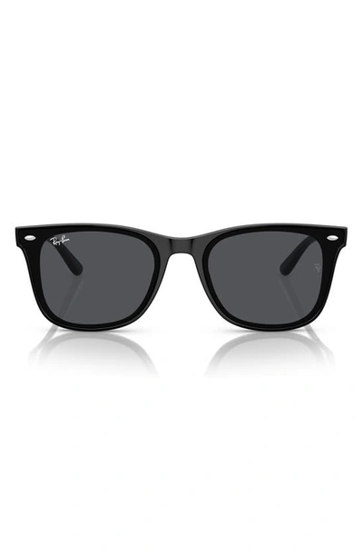 Ray Ban Ray-ban 65mm Oversize Square Sunglasses In Black