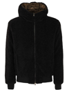 HERNO HERNO REVERSIBLE BOMBER JACKET WITH HOOD CLOTHING