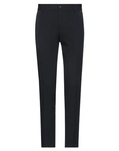 Daniele Alessandrini Homme Man Pants Navy Size 38 Polyester, Elastane In Navy Blue