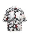 Ferrari Man Shirt White Size Xl Cotton In White