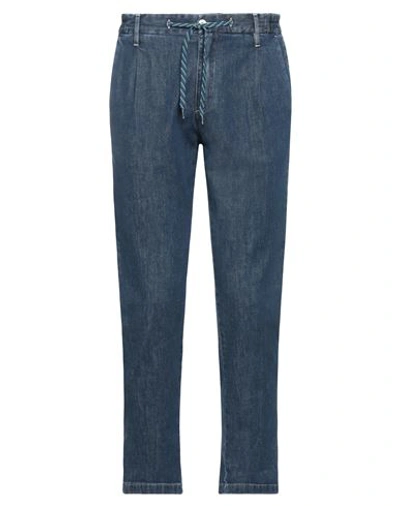 Daniele Alessandrini Homme Man Jeans Blue Size 28 Cotton, Elastane