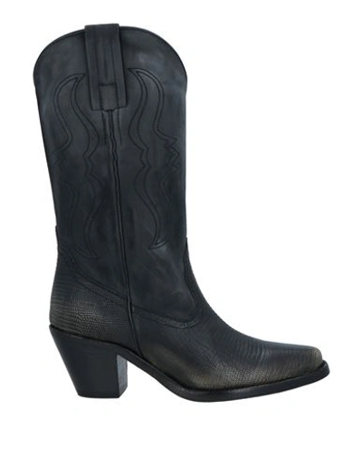 Philosophy Di Lorenzo Serafini Woman Knee Boots Steel Grey Size 9.5 Soft Leather