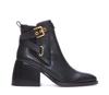 See By Chloé Averi High Heels Ankle Boots In Black Leather In Black
