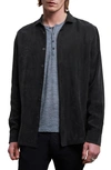 John Varvatos Slim Fit Button-up Shirt In Black