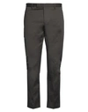 Pt Torino Man Pants Lead Size 36 Cotton, Elastane In Grey