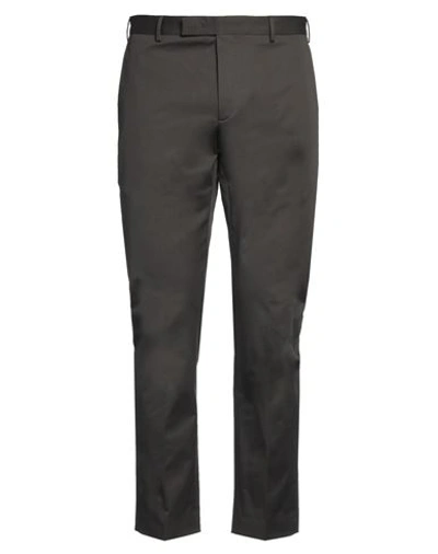 Pt Torino Man Pants Lead Size 36 Cotton, Elastane In Grey