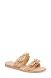 Dolce Vita Dinah Slide Sandal In Lt Natural Raffia
