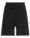 Dondup Man Shorts & Bermuda Shorts Black Size L Cotton
