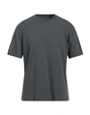 Bl'ker Man T-shirt Lead Size M Cotton In Grey