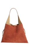 Ree Projects Clare Large Tote In Cognac