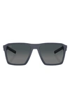 Costa Del Mar Antille 58mm Gradient Polarized Square Sunglasses In Blue