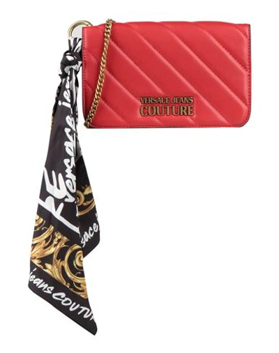 Versace Jeans Couture Woman Cross-body Bag Red Size - Polyurethane