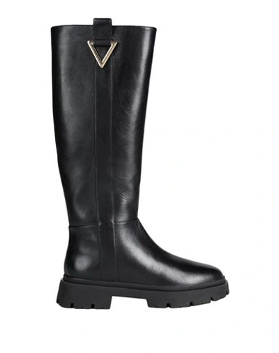 Schutz Woman Knee Boots Black Size 9 Soft Leather