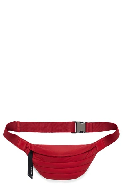 We-ar4 The Cloud Nylon Belt Bag In Red