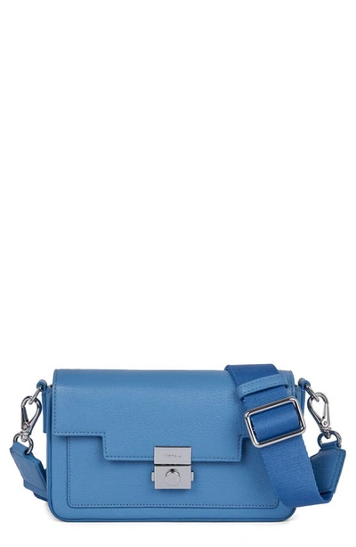 We-ar4 The Retro Leather Crossbody Bag In Blue