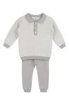 Feltman Brothers Chevron Sweater & Pants Set In Grey