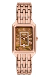 Fossil Women Raquel Watch In Rose Gold