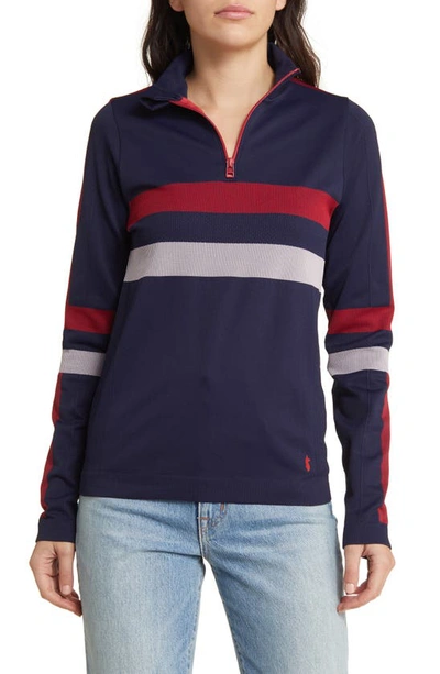 Cotopaxi Debajo Seamless Quarter Zip Pullover In Multi