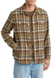 Rails Berkshire Plaid Flannel Shirt Jacket In Dutch Sage Birch