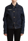 MASTER COAT DARK BLUE BUTTON DOWN LONG SLEEVES DENIM JACKET