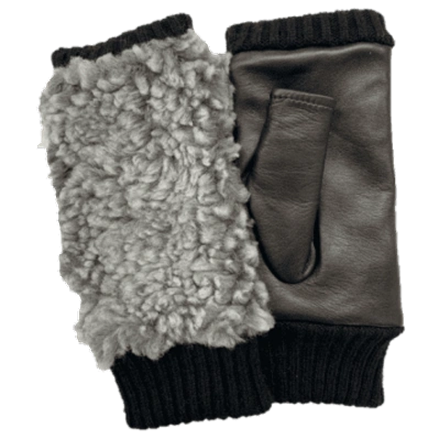 L'apero Brebis Gloves In Black