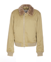 BURBERRY SHEARLING BOMBER