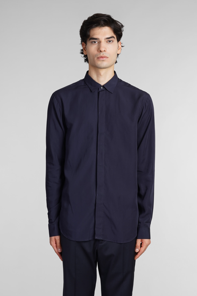 COSTUMEIN IVES CONGO SHIRT IN BLUE COTTON