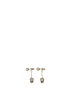 Alexander Mcqueen Skull Earrings In Mix