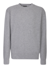 Zegna Oasi Cashmere Man Sweater Grey Size 40 Cashmere In Grey